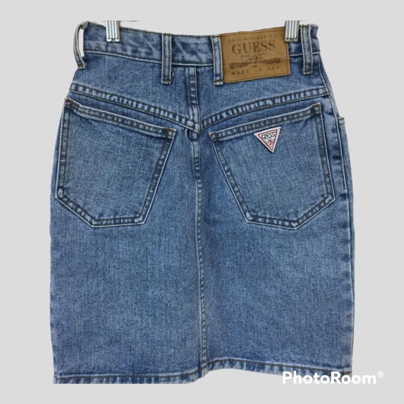 Guess by Marciano Skirts Vintage Guess Denim Skirt Poshmark